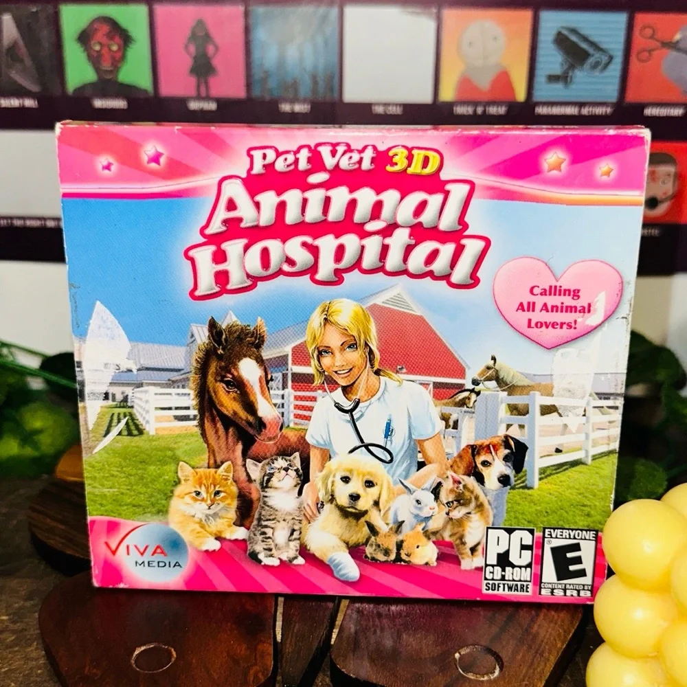 Y2K Pet Vet 3D Animal Hospital PC Computer Game